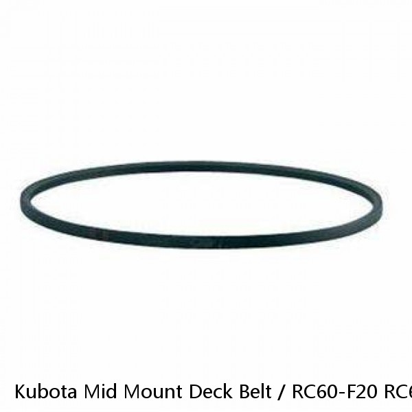 Kubota Mid Mount Deck Belt / RC60-F20 RC60-F24 RC60-72 RC60-72A Cod 70725-34710