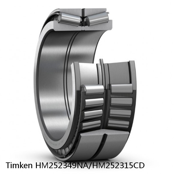 HM252349NA/HM252315CD Timken Tapered Roller Bearing Assembly #1 small image