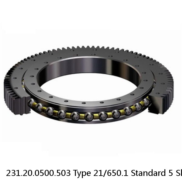 231.20.0500.503 Type 21/650.1 Standard 5 Slewing Ring Bearings #2 image