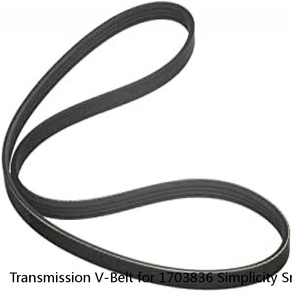 Transmission V-Belt for 1703836 Simplicity Snapper 4108 4111 611LT 1703836SM #1 image