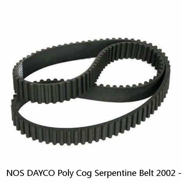 NOS DAYCO Poly Cog Serpentine Belt 2002 - 2007 Ford F-250 Super Duty 5060805 #1 image