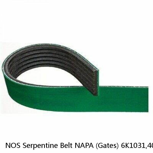 NOS Serpentine Belt NAPA (Gates) 6K1031,4061030,5061030, K061031 #1 image